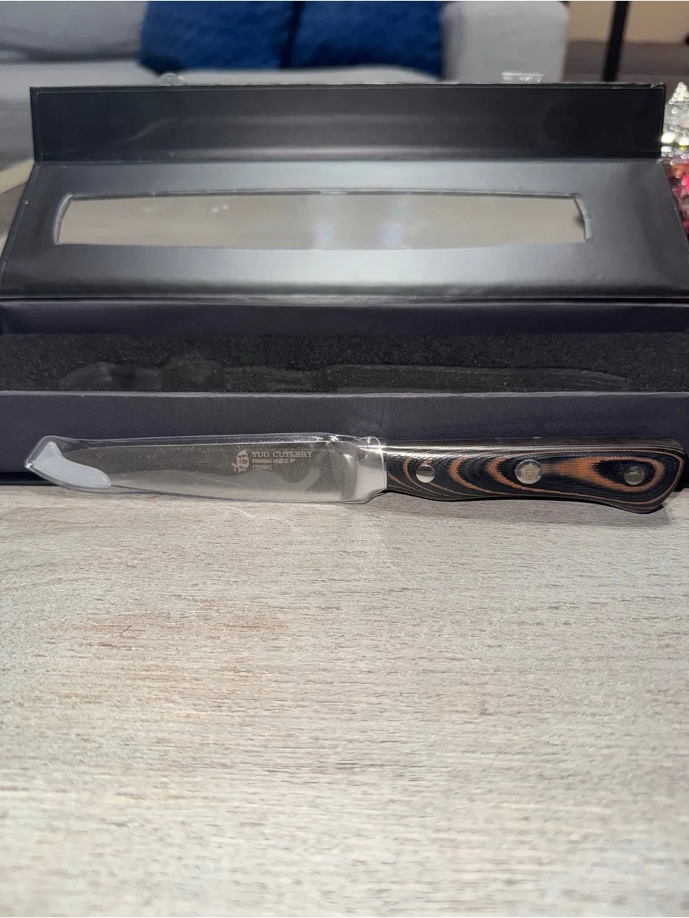 TUO Paring Knife-4 inch Fruit Peeling Paring Knife-German Stainless Steel Knife